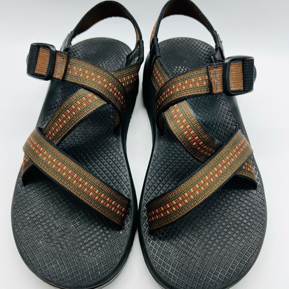 CHACO Men’s Black and Brown Strappy Sandals size 9 - Picture 10 of 13